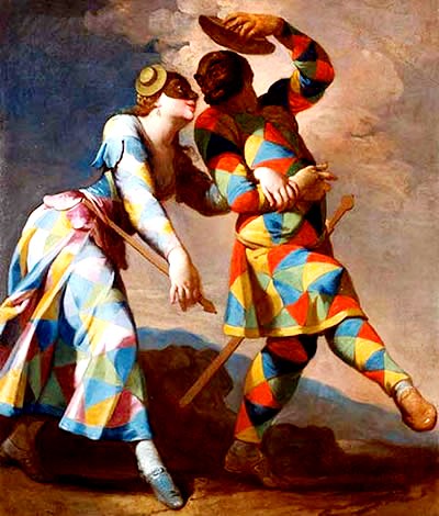 arlecchino e colombina